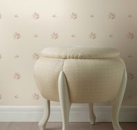Обои Milassa Classic LS5 002 Флизелин (1*10,05) Бежевый/Белый, Цветы — фото 3, Обои для стен