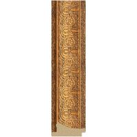 Зеркало Evoform Octagon 58х58 BY 7324 в багетной раме - Медный эльдорадо 73 мм — фото 2, Мебель для ванной