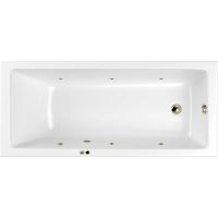 Акриловая ванна Whitecross Wave 160x80 0101.160080.100.SOFT.BR с гидромассажем — фото 1, Ванны