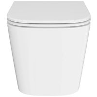 Унитаз Kerama Marazzi Cubo CU.wc.02 подвесной с сиденьем Микролифт — фото 2, Подвесные унитазы