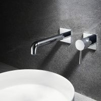 Смеситель для раковины Black&White Universe U7620D 7620UD Хром — фото 2, Смесители