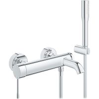Смеситель для ванны Grohe Essence+ 33628001 Хром — фото 1, Смеситель для ванны