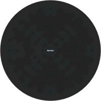 Верхний душ Damixa Jupiter 977050300 Черный матовый — фото 1, Верхние души