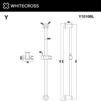 Товар: Душевая штанга Whitecross Y chrome Y1010CR Хром - фото 3 Душевая штанга Whitecross Y chrome Y1010CR Хром — фото 3, Душевое оборудование. Душевая программа