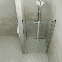 Товар: Душевая дверь Triton Дабл 100 Щ0000036862 профиль Хром стекло прозрачное - фото 5 Душевая дверь Triton Дабл 100 Щ0000036862 профиль Хром стекло прозрачное — фото 5, Душевые двери в нишу