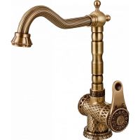 Смеситель для кухни ZorG Antic A 408K-BR Бронза — фото 1, Смесители для кухни