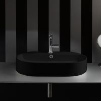 Раковина Kerasan Ciotola 65 028531*1 Черная матовая — фото 2, Раковины