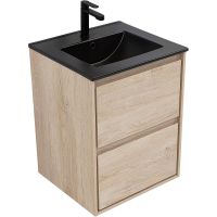 Товар: Тумба под раковину Aquanet Милан 50 336381 подвесная Дуб светлый - фото 6 Тумба под раковину Aquanet Милан 50 336381 подвесная Дуб светлый — фото 6, Мебель для ванной