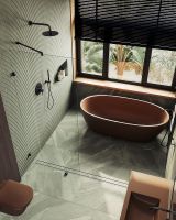 Товар: Душевая перегородка Maybah Glass MGD-259-6 790x1950 коннектор стена-стекло Черный стекло прозрачное - фото 5 Душевая перегородка Maybah Glass MGD-259-6 790x1950 коннектор стена-стекло Черный стекло прозрачное — фото 5, Душевые перегородки