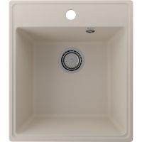 Кухонная мойка Ulgran Quartz Forte 425-02 Лен — фото 1, Кухонные мойки