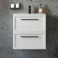 Товар: Тумба с раковиной STWORKI Эстерсунд 60 440924 подвесная Белая матовая - фото 7 Тумба с раковиной STWORKI Эстерсунд 60 440924 подвесная Белая матовая — фото 7, Мебель для ванной