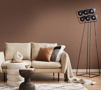 Обои LOYMINA Денди KN7 001/1 Флизелин (1*10,05) Бежевый, Однотонные/Рогожка — фото 2, Обои для стен