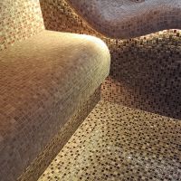 Мозаика Caramelle mosaic Pietrine 4 мм Emperador Light MAT 30,5x30,5 см — фото 3, Мозаика