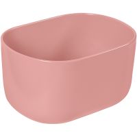 Раковина-чаша SantiLine 46 SL-1113MP Персиковая матовая — фото 1, Раковины накладные