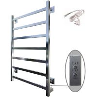 Электрический полотенцесушитель Тругор ПЭК 20 КВ 80x40 Хром — фото 1, Электрические полотенцесушители