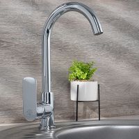 Смеситель для кухни Ростовская Мануфактура Сантехники SL133-017F Хром — фото 3, Смесители