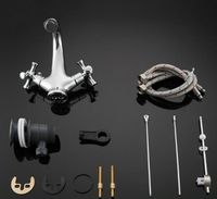 Смеситель для раковины Gappo G42 G1042 Хром — фото 7, Смесители