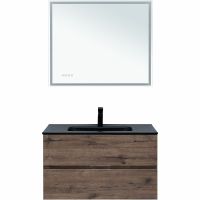 Товар: Тумба под раковину Aquanet Алвита New 90 334187 подвесная Дуб веллингтон табак - фото 10 Тумба под раковину Aquanet Алвита New 90 334187 подвесная Дуб веллингтон табак — фото 10, Тумбы под раковину