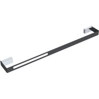 Полотенцедержатель Boheme Q 10942-CR-B Черный Хром — фото 1, Полотенцедержатели