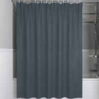 Штора для ванны Iddis Base 180х200 BS01P18i11 Серая — фото 1, Аксессуары для туалета