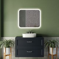 Зеркало Abber See 80 с подсветкой с сенсорным выключателем и диммером арт-AG6109S-0.8 — фото 2, Зеркала в ванную комнату