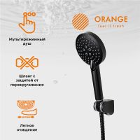 Товар: Комплект смесителей Orange Mia M34-311b Черный - фото 14 Комплект смесителей Orange Mia M34-311b Черный — фото 14, Смесители
