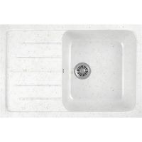 Кухонная мойка Domaci Бьелла DMC-76 DMC-76-331 Белая — фото 1, Кухонные мойки