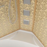 Душевая кабина Niagara Luxe 120x120 NG-7744G с гидромассажем — фото 5, Душевые кабины