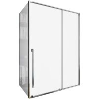 Товар: Душевой уголок Allen Brau Fantasy 150x80 3.11009.00 + 3.11011.00 профиль Хром стекло прозрачное - фото 2 Душевой уголок Allen Brau Fantasy 150x80 3.11009.00 + 3.11011.00 профиль Хром стекло прозрачное — фото 2, Прямоугольные душевые уголки