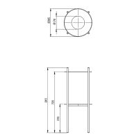 Товар: Консоль под раковину Deante Silia 36 CKS_N36A Черная матовая - фото 17 Консоль под раковину Deante Silia 36 CKS_N36A Черная матовая — фото 17, Мебель для ванной