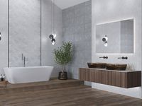 Товар: Керамическая плитка Керлайф Luce Palma Perla 33 925815 настенная 31,5х63 см - фото 2 Керамическая плитка Керлайф Luce Palma Perla 33 925815 настенная 31,5х63 см — фото 2, Керамическая плитка