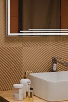 Товар: Зеркало Silver Mirrors Атриум 77 LED-00002640 с подсветкой с бесконтактным выключателем и диммером - фото 10 Зеркало Silver Mirrors Атриум 77 LED-00002640 с подсветкой с бесконтактным выключателем и диммером — фото 10, Зеркала в ванную комнату