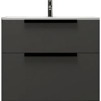 Тумба под раковину Cezares Urban 74 подвесная Grigio opaco без ножки и боковой полки арт-55160 — фото 2, Тумбы под раковину