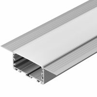 Профиль алюминиевый Arlight Klus-Power 028918 встраиваемый Серебристый — фото 1, Профили для светодиодных лент