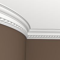 Карниз гибкий Европласт 1.50.119 2000x117x56 мм — фото 2, Карнизы