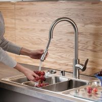 Смеситель для кухни Vitra Masterline Inox A42153EXP Хром — фото 4, Смесители для кухни