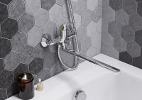 Смеситель для ванны Santek Нико WH5A12005C001 универсальный Хром — фото 8, Смеситель для ванны