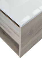 Тумба под раковину BelBagno Kraft 80 KRAFT-800-1C-SO-RGB подвесная Rovere Galifax Bianco — фото 11, Тумбы под раковину