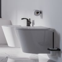 Ершик для унитаза Omnires Darling DA70620BL Черный — фото 2, Ершики для унитаза