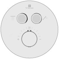 Душевая система Vincea Inspire VSFW-3I22MT5CH с термостатом Хром — фото 5, Встраиваемые душевые комплекты