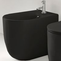 Биде Kerasan Nolita 532031*1 Черное матовое — фото 1, Биде