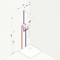 Душевая система Kludi Ameo 416720575 Хром — фото 17, Душевое оборудование. Душевая программа