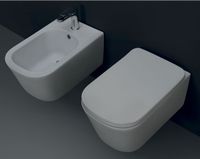 Биде Kerasan Tribeca 5125 подвесное с одним отверстием под смеситель — фото 5, Биде