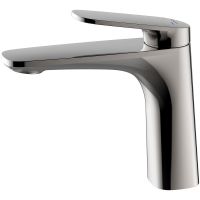 Смеситель для раковины Black&White Universe UK8701MG 8701MG Gun Metal — фото 1, Смесители