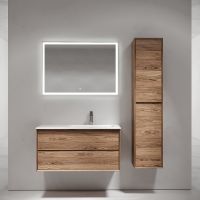 Товар: Тумба под раковину Sancos Marmi 2.0 100 R MR2.0100RECH подвесная Дуб чарльстон - фото 2 Тумба под раковину Sancos Marmi 2.0 100 R MR2.0100RECH подвесная Дуб чарльстон — фото 2, Тумбы под раковину