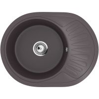 Кухонная мойка Ulgran Classic U-107m-345 Шоколад — фото 1, Кухонные мойки