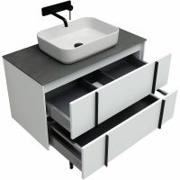 Товар: Тумба под раковину Allen Brau Reality 90 1.32006.WM подвесная Белая матовая - фото 38 Тумба под раковину Allen Brau Reality 90 1.32006.WM подвесная Белая матовая — фото 38, Тумбы под раковину