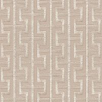 Обои Alessandro Allori Grace 1802-2 Винил на флизелине (1,06*10,05) Бежевый, Геометрия — фото 1, Обои для стен