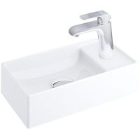 Раковина Ravak Veda Slim 40 XJX01240000 Белая — фото 1, Мини-раковины