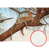 Фреска Ortograf Животные 17604 Фактура флок FLK Флизелин (3,9*2,7) Голубой/Коричневый, Животные/Живопись — фото 1, Фрески